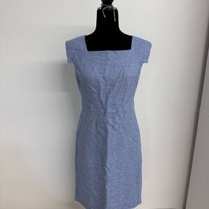 Ann Taylor Blue Mini Dress